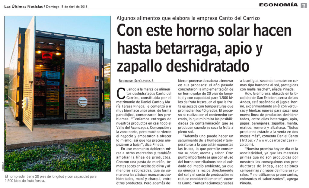 Reportaje Canto del Carrizo LUN